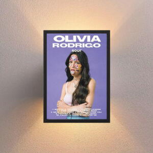 Cuadro Decorativo Olivia Rodrigo - Modelo 08 - A3 30x40