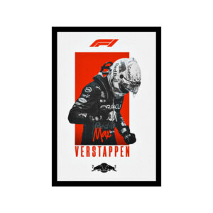Cuadro Decorativo F1 - Max Verstappen 08 - A3 30x40 Cm