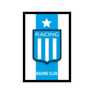 Cuadro Decorativo Futbol - Racing Club 06 - A3 30x40 Cm