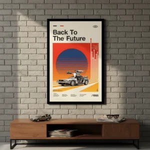 Cuadro Decorativo Cine - Back To The Future 04 - A3 30x40