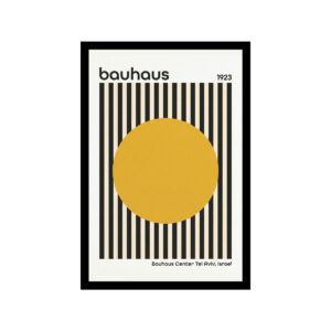 Cuadro Decorativo Arte Moderno Bauhaus 05, Tamaño A3 30x40 Cm