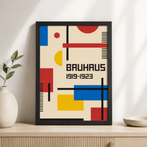 Cuadro Decorativo Arte Moderno Bauhaus 06