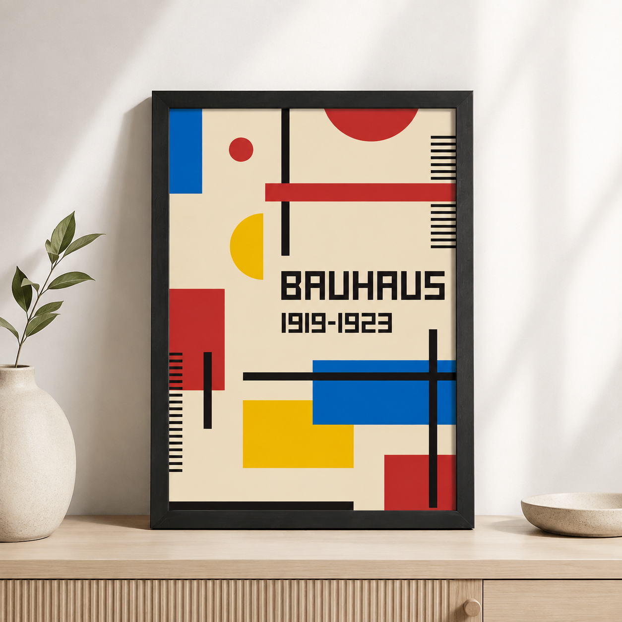 Cuadro Decorativo Arte Moderno Bauhaus 06