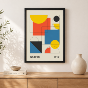 Cuadro Decorativo Arte Moderno Bauhaus 08