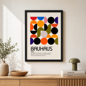 Cuadro Decorativo Arte Moderno Bauhaus 04