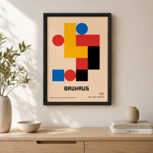 Cuadro Decorativo Arte Moderno Bauhaus 09