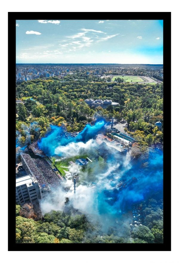 Cuadro Futbol - Gimnasia Y Esgrima La Plata 02 - A3 30x40