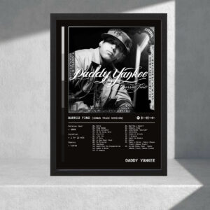 Cuadro Decorativo Musica - Daddy Yankee 05 - A3 30x40