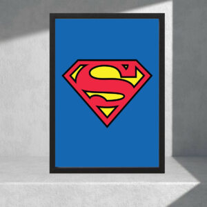 Cuadro Decorativo Superman 11 - Tamaño A3 30x40