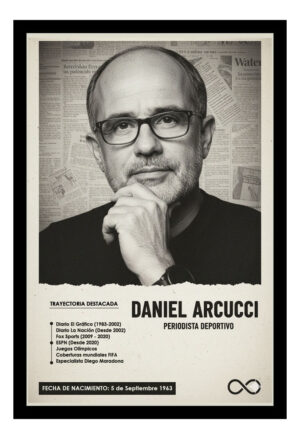 Cuadro Decorativo Daniel Arcucci 05 - A3 30x40 Cm