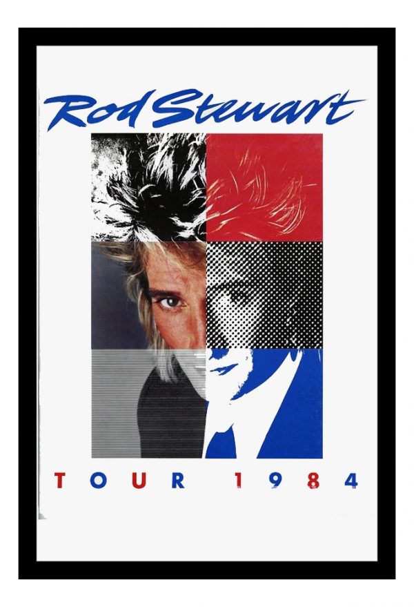 Cuadro Decorativo Musica - Rod Stewart 06 - A3 30x40 Cm