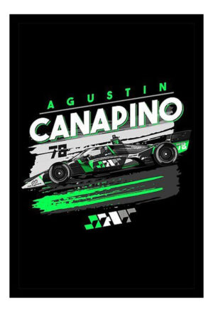 Cuadro Decorativo Tc - Agustin Canapino 06 - A3 30x40 Cm