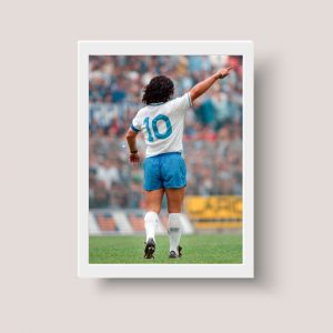 Cuadro Diego Maradona Napoli A3 30x40cm