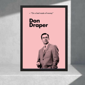 Cuadro Decorativo Series - Mad Men 03 - A3 30x40 Cm
