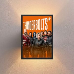 Cuadro Decorativo Marvel Thunderbolts 10, Tamaño A3 30x40 Cm