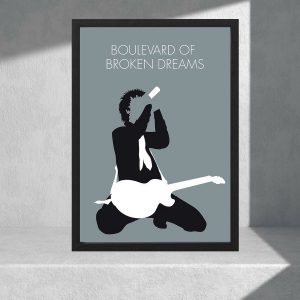 Cuadro Decorativo Musica - Green Day 03 - A3 30x40