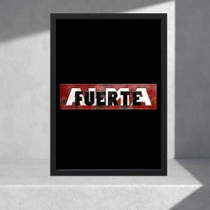 Cuadro Decorativo Musica - Almafuerte 03 - A3 30x40