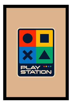 Cuadro Decorativo Videojuegos - Playstation 08 - A3 30x40 Cm
