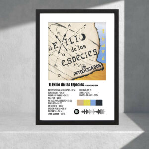 Cuadro Decorativo Intoxicados, El Exilio - Tamaño A3 30x40