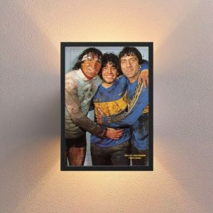 Cuadro Decorativo Boca - Hugo Loco Gatti 04 - A3 30x40 Cm