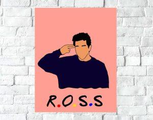 Poster Decorativo Friends 04 - Tamaño A3 30x40