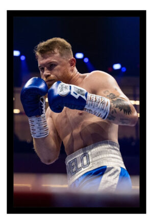 Cuadro Decorativo Boxeo - Canelo Alvarez 06 - A3 30x40 Cm