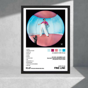 Cuadro Decorativo Harry Styles, Fine Line - A3 30x40