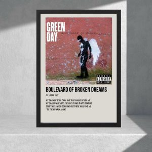 Cuadro Decorativo Musica - Green Day 07 - A3 30x40