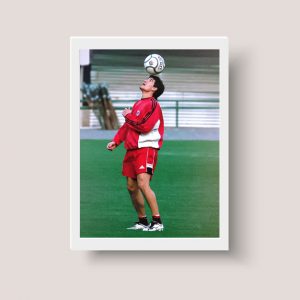 Cuadro Ariel Ortega River Plate (a4) - Arte Futbol Argentino