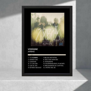 Cuadro Decorativo Musica - Airbag 01 - A3 30x40