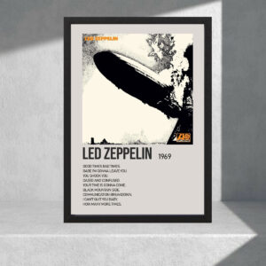 Cuadro Decorativo Musica - Led Zeppelin 05 - A3 30x40