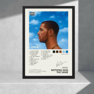 Cuadro Decorativo Musica - Drake - Modelo 08 - A3 30x40