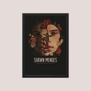 Cuadro Decorativo Shawn Mendes 09 - Tamaño A3 30x40
