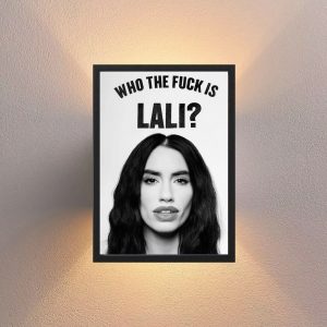 Cuadro Decorativo Lali Esposito - Modelo 01 - A3 30x40