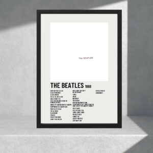 Cuadro Decorativo The Beatles - White Album - A3 30x40