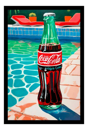 Cuadro Decorativo Bares - Coca Cola 19 - A3 30x40