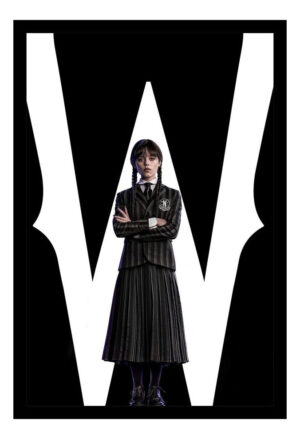 Cuadro Decorativo Series - Merlina 09 - A3 30x40 Cm