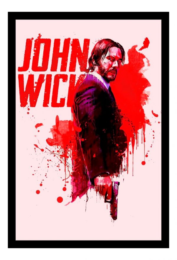 Cuadro Decorativo Cine - John Wick 03 - A3 30x40 Cm