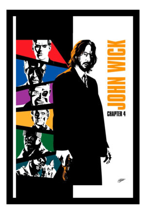 Cuadro Decorativo Cine - John Wick 10 - A3 30x40 Cm