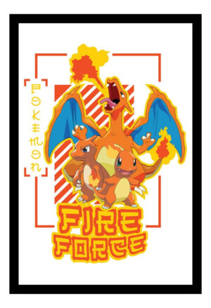 Cuadro Decorativo Series - Pokemon 06 - A3 30x40 Cm