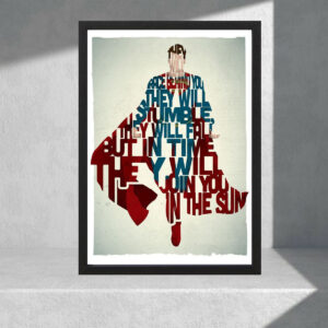 Cuadro Decorativo Superman 04 - Tamaño A3 30x40