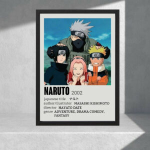 Cuadro Decorativo Naruto 04 - Tamaño A3 30x40 Cm