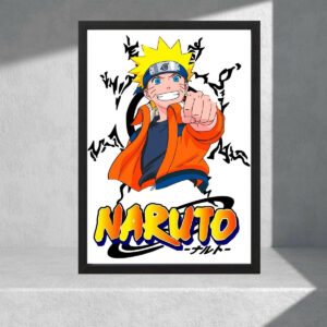 Cuadro Decorativo Naruto 08 - Tamaño A3 30x40 Cm