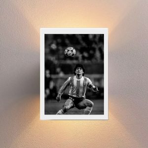 Cuadro Diego Maradona Argentina 1982 Bn - A3 30x40cm