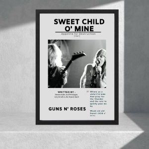 Cuadro Decorativo Musica - Guns N Roses 12 - A3 30x40