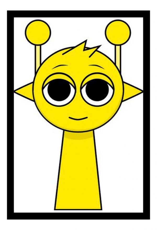 Cuadro Decorativo Infantil - Sprunki 04 - Tamaño A3 30x40