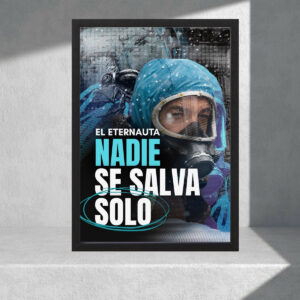Cuadro Decorativo Series - El Eternauta 06 - Tamaño A3 30x40