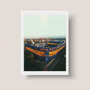 Cuadro Boca Juniors La Bombonera 09 - Tamaño A3 30x40 Cm