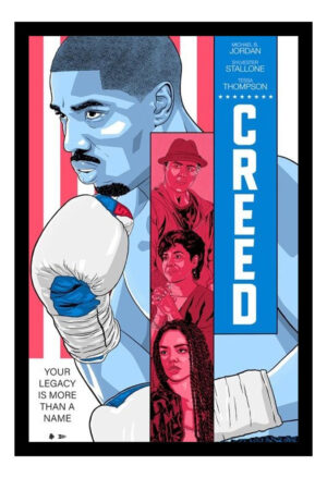 Cuadro Decorativo Cine - Creed 03 - A3 30x40 Cm
