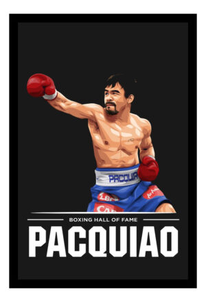 Cuadro Decorativo Boxeo - Manny Pacquiao 02 - A3 30x40